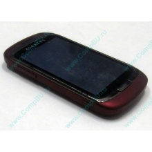 Красно-розовый телефон Alcatel One Touch 818 (Сходня)