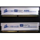 Память 2шт по 1024Mb DDR Corsair XMS3200 CMX1024-3200C2PT XMS3202 V1.6 400MHz CL 2.0 063844-5 Platinum Series (Сходня)