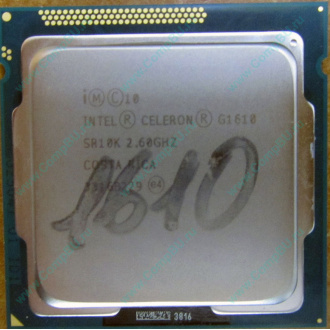 Процессор Intel Celeron G1610 (2x2.6GHz /L3 2048kb) SR10K s.1155 (Сходня)