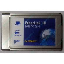 Сетевая карта 3COM Etherlink III 3C589D-TP (PCMCIA) без LAN кабеля (без хвоста) - Сходня